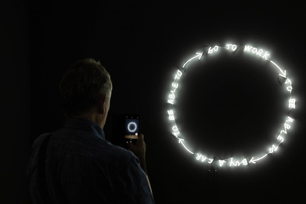 Kunstforum Wien: Aldo Giannotti "House of Constructs" (12.6. - 30.6.2024) Foto: eSeL.at - Lorenz Seidler